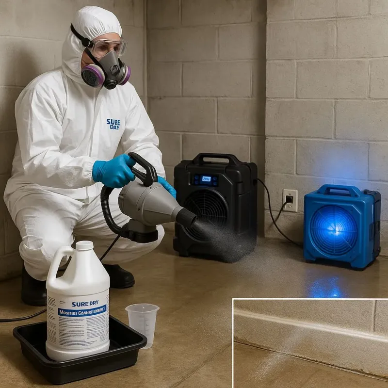 Sanitization and Odor Removal process in Macungie, PA