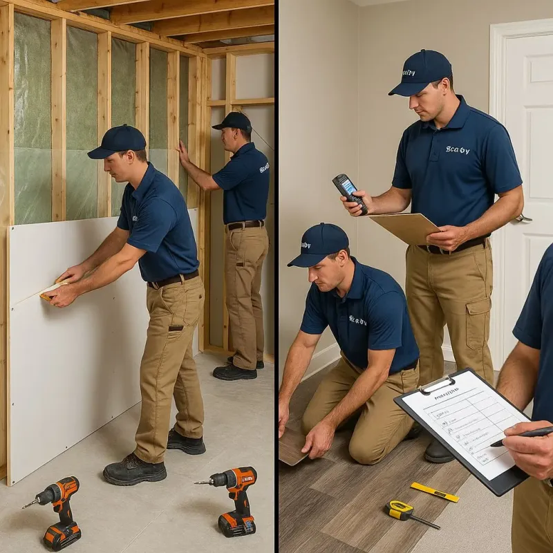 Repairs and Reconstruction process in Macungie, PA